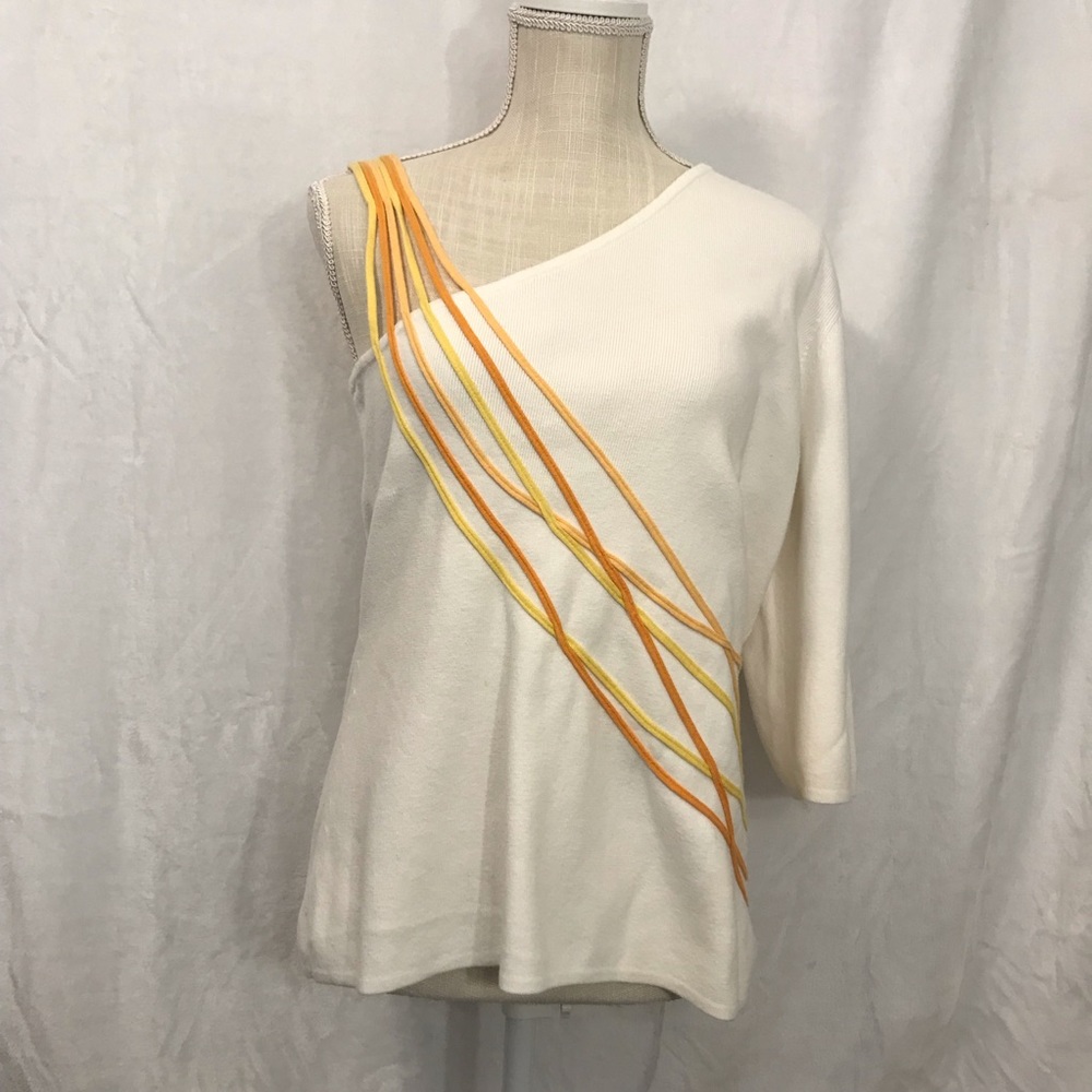 Apart Impressions Womens off one shoulder top. XL.